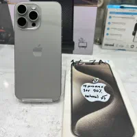 آیفون ۱۵ پرومکس حافظه ۱ ترابایت باتری ۹۰٪باریجستری