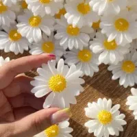 شمع گل بابونه تخفیف تا قبل از عید