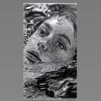تابلو سیاه‌ قلم حرفه ای
