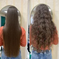 مدل 2نفرپروتئین کراتین بوتاکس فقط هزینه مواد