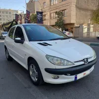 ماشین 206 تیپ سه سقف شیشه ای رنگی