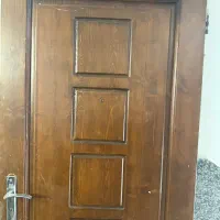 درب چوبی