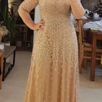 پیراهن مجلسی تمام‌سنگ جسمیکو وارداتی