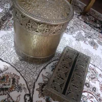 سطل و  جا دستمال کاغذی