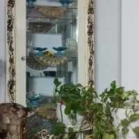 ساعت ایستاده به همراه ویترین