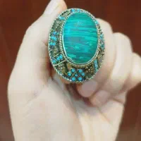انگشتر فیروزه‌ای