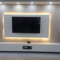 طراحی و اجرای تی وی وال کلاسیک ومدرن