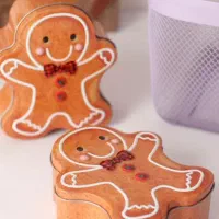 باکس جعبه فلزی بیسکویت فانتزی کریسمس