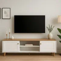 میز تی وی ام دی اف روکش وکیوم