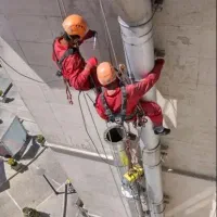 کار در ارتفاع ایزوگام راپل پیچ رولپلاک نما باطناب