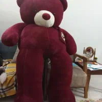 عروسک خرس بسیار بزرگ هم قدی و هم عرضی(خارجی)خاص