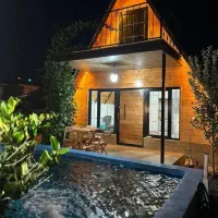 فروش زمین ییلاقی کجور  به همراه ساخت کلبه سوئیسی