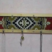 جاکلیدی چوبی طرح سنتی بختیاری
