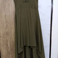 پیراهن مجلسی  دارای کمربند و کت  سایز ۴۲