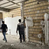 کارگر روزمزدی و بنا