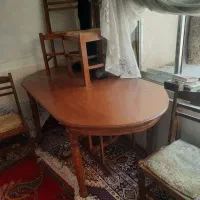 میز غذاخوری شش نفره