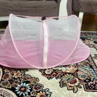 قنداق سوئیسی و پشه بند مدل کمپی در حد نو