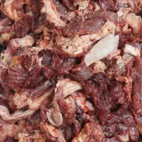 خرده گوشت گوسفندی جهت چرخکرده حتی بدون گوشت گوساله