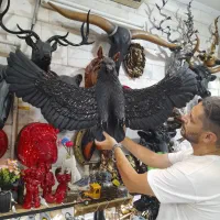 مجسمه عقاب دیوارکوب دیواری دکوری