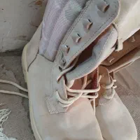 پوتین مشکی و خاکی مرزبانی