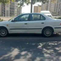 سمند LX-EF7 بنزینی سفید ۱۳۹۶