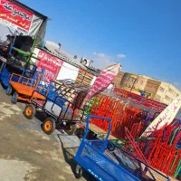 (گاری جمع آوری ضایعات)چهار چرخ دستی حمل بارضایعاتی