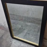 اینه قاب ام دی اف مشکی