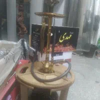 قلیون فلزی  وچوبی