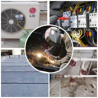 جوشکاری سیارگاز پمپ آب کولر برقکار لوله کش کلیدساز