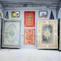 فرش آیلین ++تمام نخ گل برجسته۱۵۰۰شانه