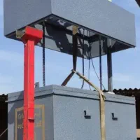 گاوصندوق آسانسوری طلافروشی سفارشی با امنیت چندلایه