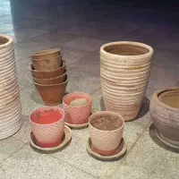 گلدان سفالی / تزیینی / پلاستیکی