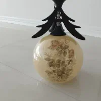 لوستر چوبی حباب دار