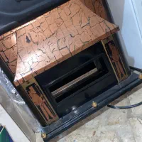 بخاری گازی طرح شومینه
