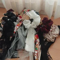 اسکرانچی آویز دار خوشگل  عمده و تکی