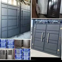 درب ضدسرقت باغ پارکینگ سرویس حیاط انباری در پنجره