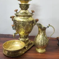 سماور زغالی برنج