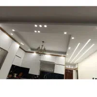 نقاشی ساختمان درب و پنجره کناف تخته چوبی