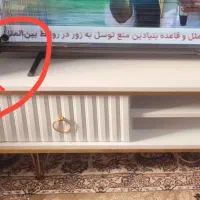 تلویزیون نو ۶۵ اینج صفحه شکسته