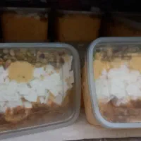 بستنی سنتی و انبه فیله و آب انار