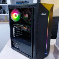 کیس گیمینگ نسل ۱۲/ i5 12400F + RX 5700XT 8GB