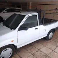 پراید وانت بدون رنگ خط تولید تهران