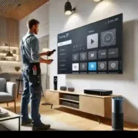 نصب نصاب آنتن گیرنده دیجیتال و نصب براکت