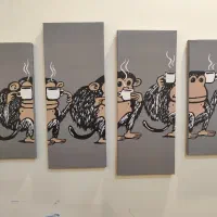 تابلو نقاشی سبک مدرن