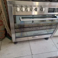 اجاق گاز ۵ شعله تمام استیل فردار در حد نو