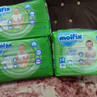 پوشک بچه مولفیکس سایز 3 و 4