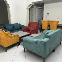 ست مبلمان و میز ناهارخوری ۶ نفره