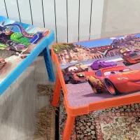 ۲عدد میز تحریر بچگانه محکم تاشو