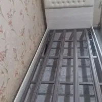 دو عدد تخت خواب تک نفره جک دار
