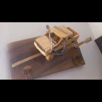 هنر چوبی به اسم رونین|کلکسیون اشیاء عتیقه|بیرجند, |دیوار